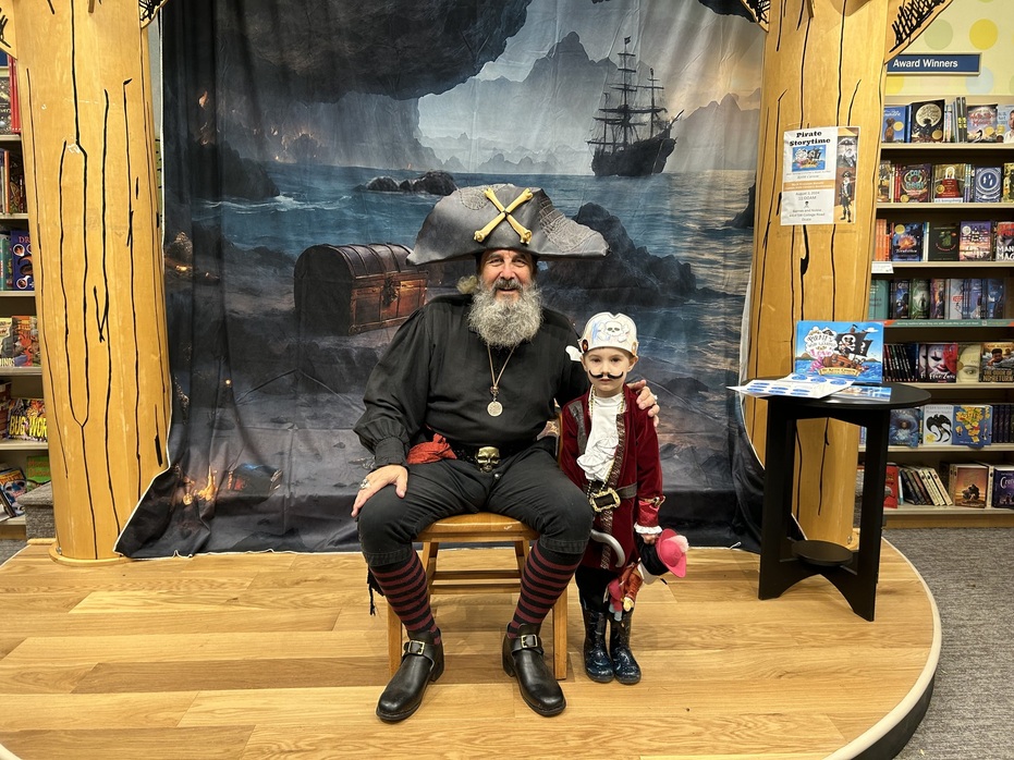 Pirate and Captain Hook